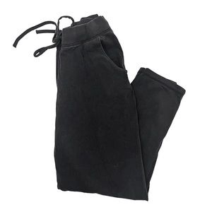 Victoria’s Secret Black Lounge Waist Tied Stretchy Comfortable Sleep PJ Pants